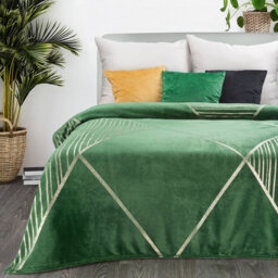 Polyester Geometric Shapes Bedspread