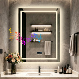 Rectangle Bluetooth Led Mirror