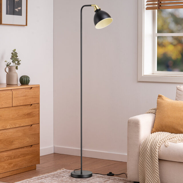 155cm Swing Arm Floor Lamp