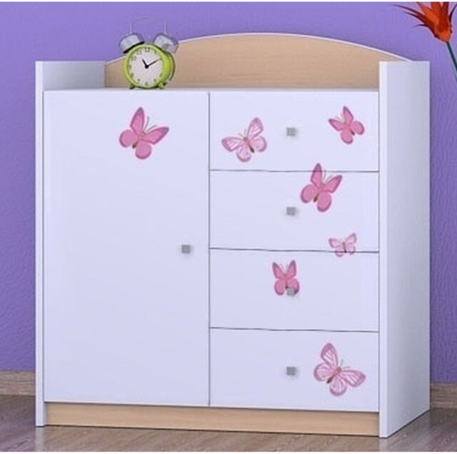 Nicoletti Kids 4 - Drawer Combo Dresser