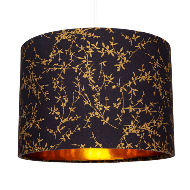 20cm H Cotton Drum Lamp Shade ( Screw On )