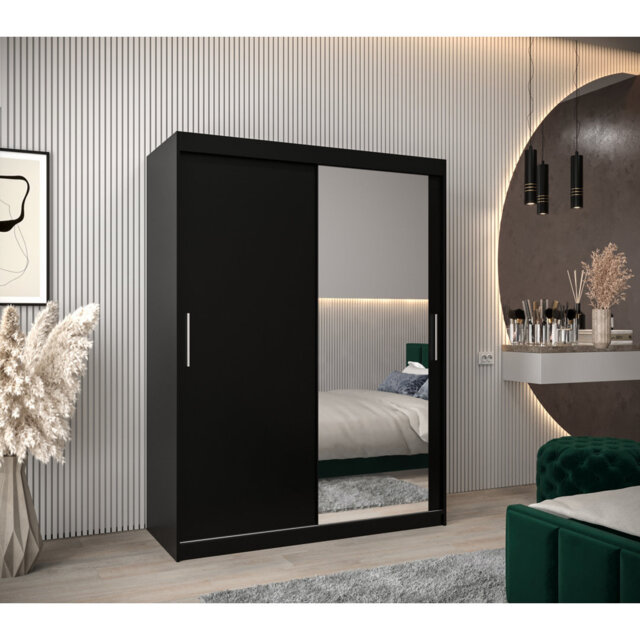 Armoney 2 Door Manufactured Wood Wardrobe
