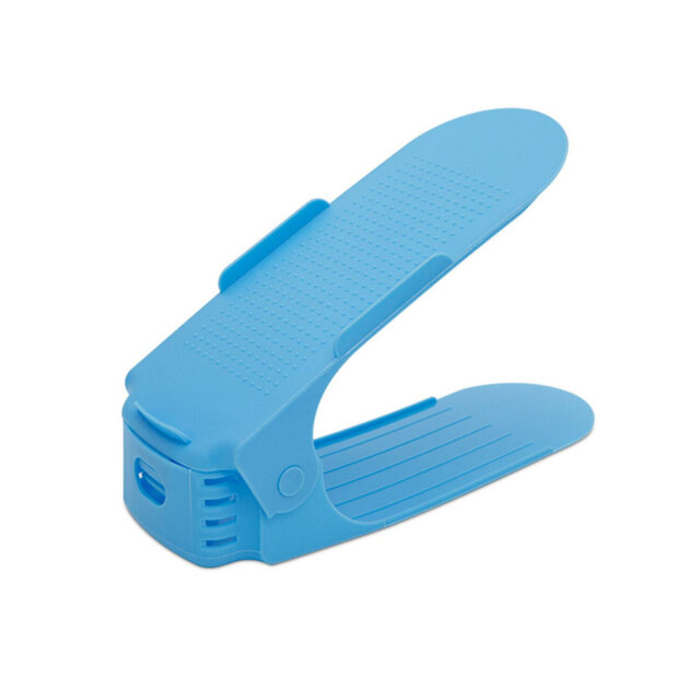 Rebrilliant Space Saver Shoe Rack Organisers, Standard Size - Blue