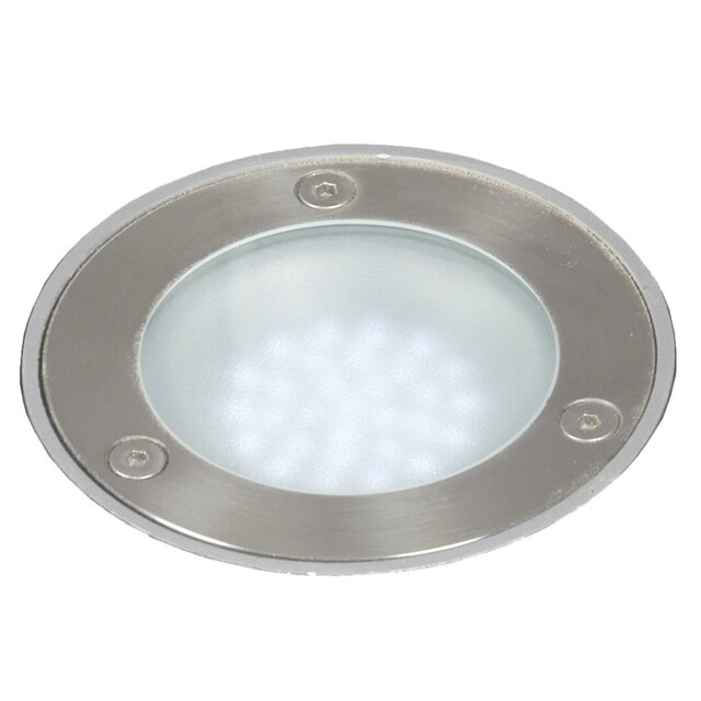 Silver Integrated LED Metal Deck Light
