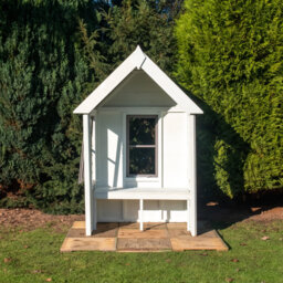 Solid Wood Pine Outdoor Bench