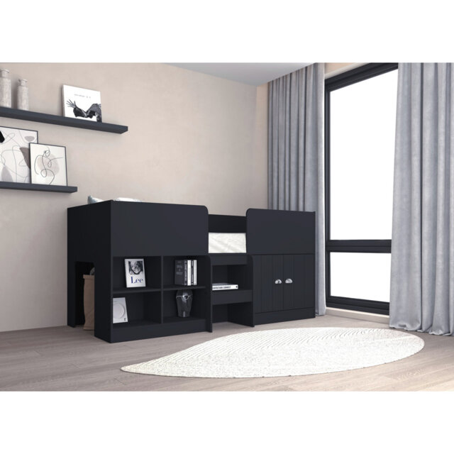 Hylton Single (3') Mate's & Captain's Daybed with Shelves