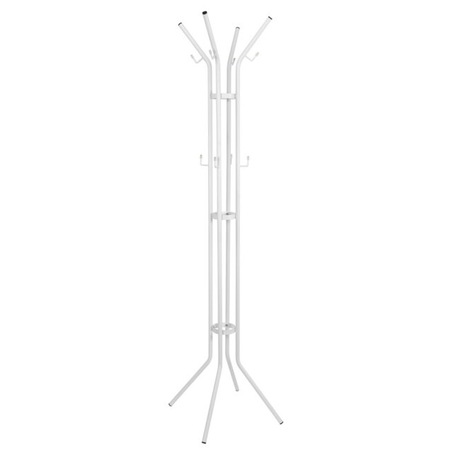 Jessy Metal Freestanding 12 - Hook Coat Rack