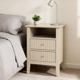 Amberrae 2 Drawer Bedside Table