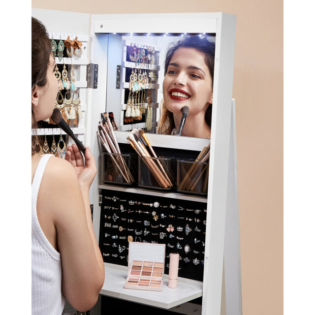 Bitha Freestanding Jewelry Armoire