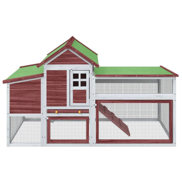 Vinton Chicken Coop with Chicken Run