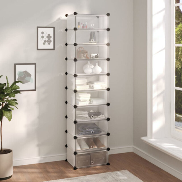 10 Pair Shoe Rack