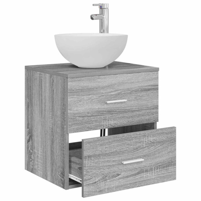 Single Bathroom Vanity with Ceramic Basin