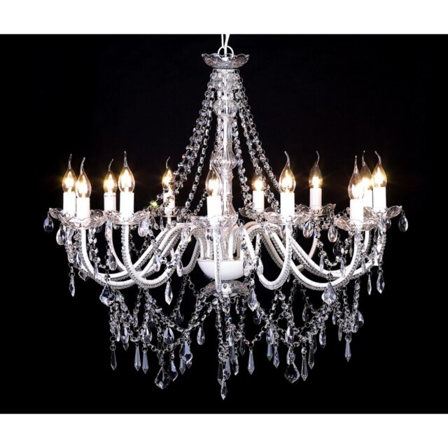 12 - Light Candle Style Chandelier