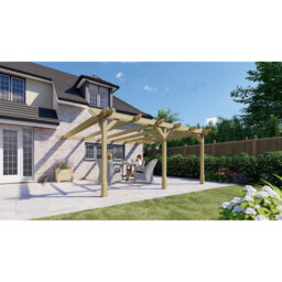 Baugus Solid Wood Pergola