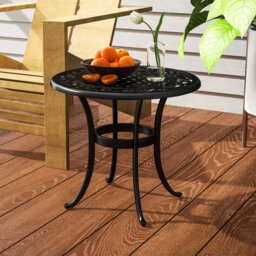 Round 2 - Person 60Cm L Outdoor Side Table