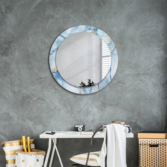 Huldar Glass Flat Wall Mirror