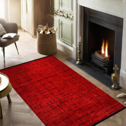 Non Slip Area Rug Low Pile Bedroom Rugs Machine Washable Floor Mat Living Room Carpet - NT0201
