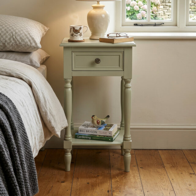 Solid Wood End Table