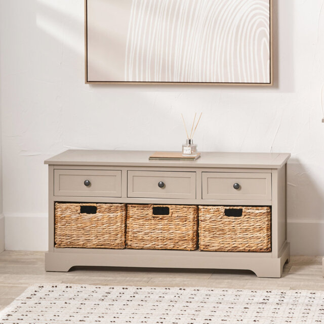Abhiraam 107 W 3 - Drawer Chest of Drawers