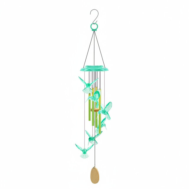 Aluminum No Subject Wind Chime
