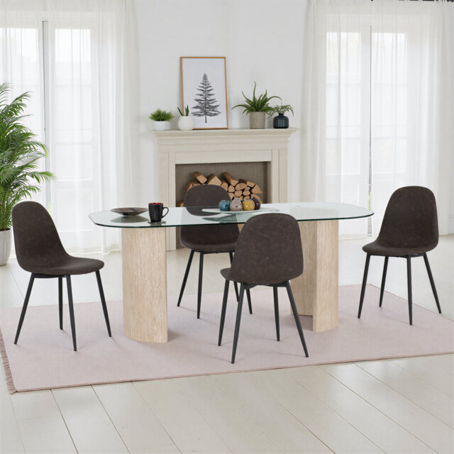 Modena & Athens 4 - Person Dining Set