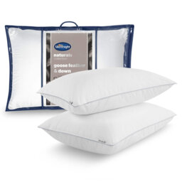 Silentnight Goose Feather and Down Pillow Pair