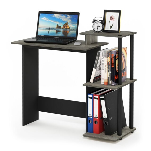 Surrency Rectangular Home Laptop Notebook Computer Desk