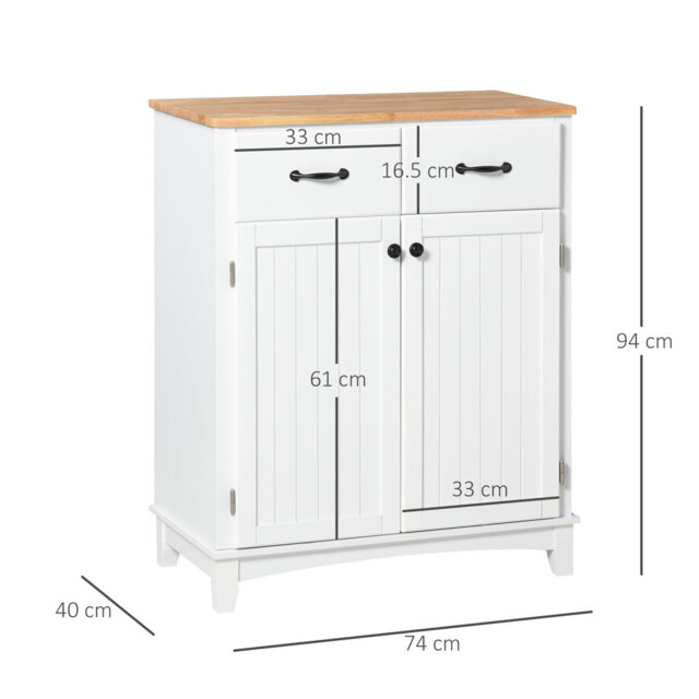 Rainsburg 74Cm Wide 2 Drawer Sideboard