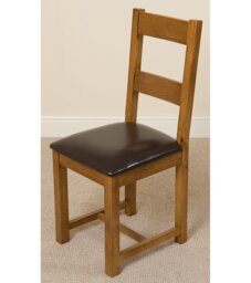 Solid Wood Upholstered Dining Chair
