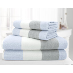 Dilan 100 Percent Cotton Weston Stripe Hand Towel