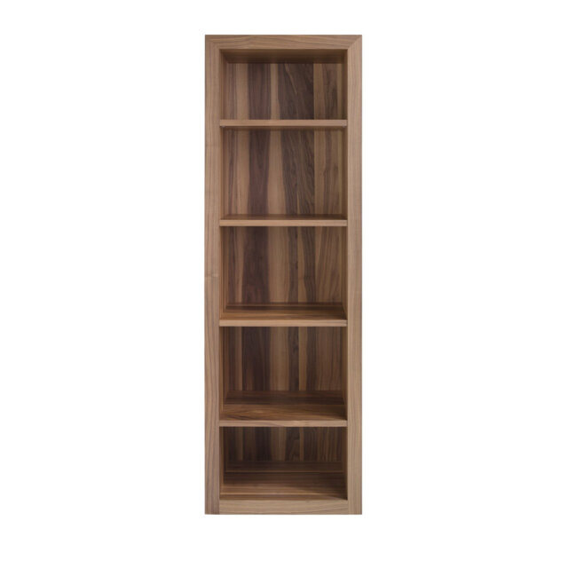 65cm H x 40cm W Solid Wood Etagere Bookcase