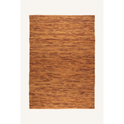 Stas Flatweave Wool Brown/Orange Rug