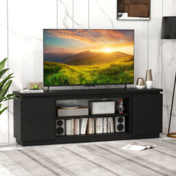 "Unfinished TV Stand Fireplace for TVs up to 78"""