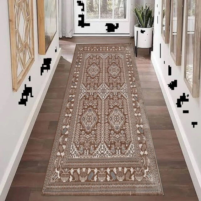 New Stylish Traditional Long Hallway Runner Rug Bedroom Carpet Soft Rugs Kitchen Floor Mat*
