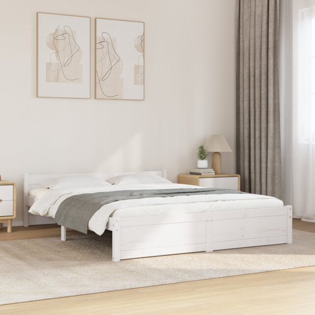 Bed Frame Solid Wood