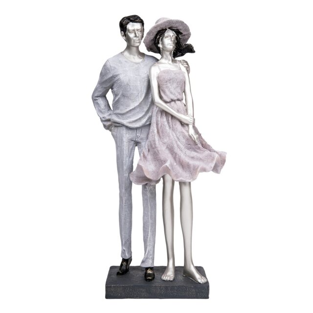 Summer of Love Couple in Summer 16 cm H x 8 cm W x 6 cm D Figurine