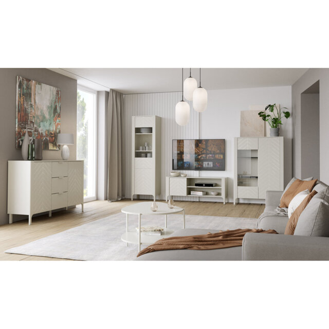 "Ronisue Unfinished TV Stand for TVs up to 65"""