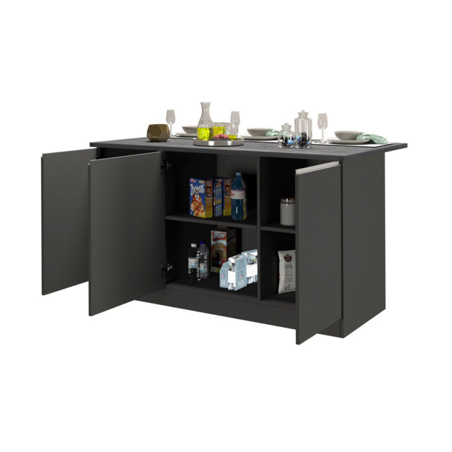 Pameal Wood Kitchen Island