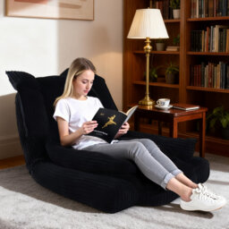 Adjustable Reclining Sofa Chair Floor Chair Reclining Gaming Chair Relaxing Sofa Rest Chair