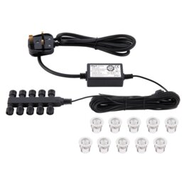 Tylersburg Low Voltage Plug-in Integrated LED Deck Light