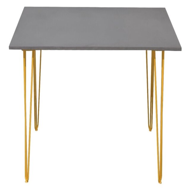 Frese Metal Base Dining Table