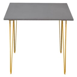 Frese Metal Base Dining Table
