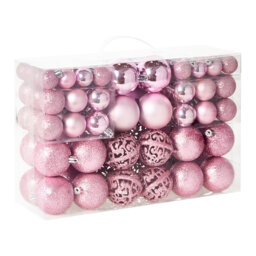 7cm Solid Colour Plastic / Acrylic Bauble