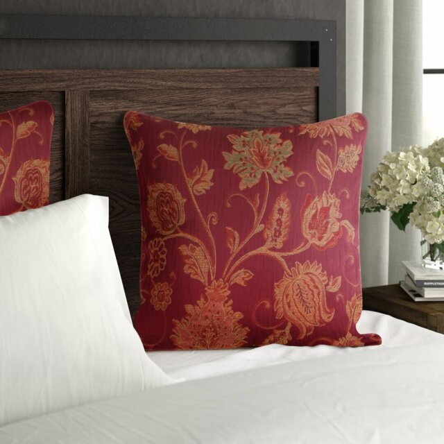 Zurich Floral Jacquard Cushion Cover