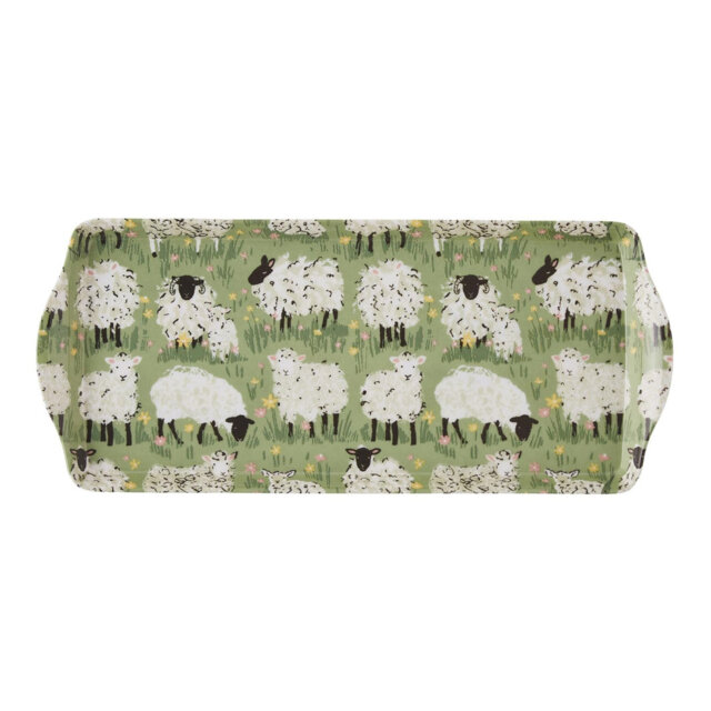 Woolly Sheep Melamine Tray