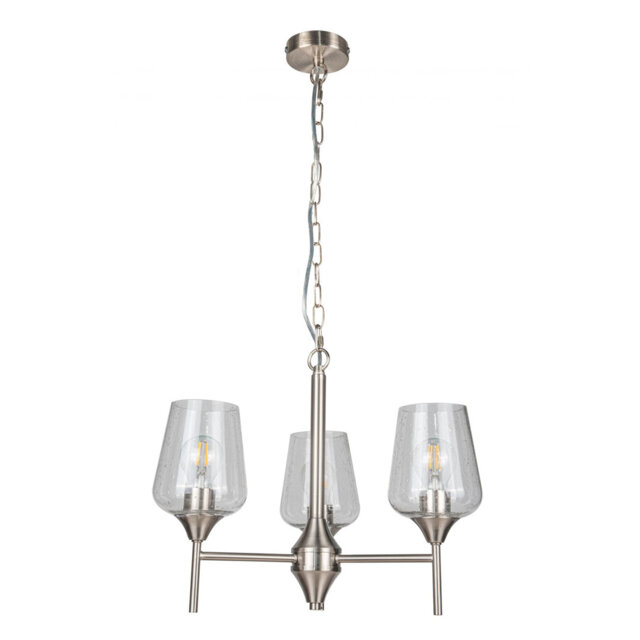 Atifah 3 - Light Shaded Chandelier