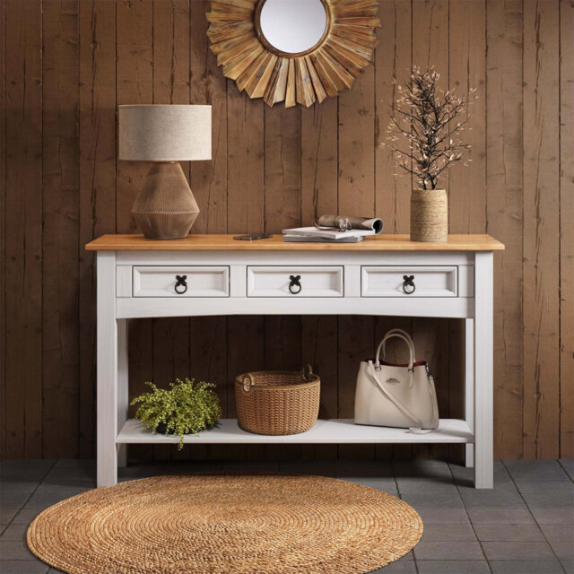 Annam Solid Wood Console Table