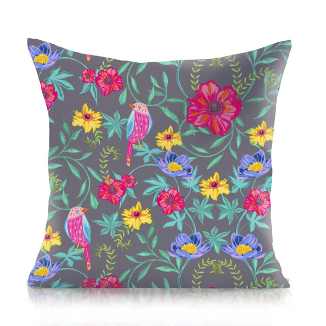 Outdoor Water Repellent Cushion Cover with Filler Pad