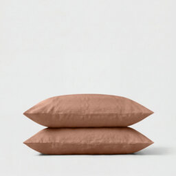 100% Cotton Percale 300 Thread Count Pillowcase Pair
