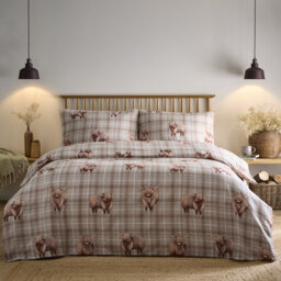 Portfolio Home Highland Cow Natural Bedding Set